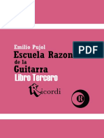 Emilio Pujol Escuela Razonada de La Guitarra Vol N 186 3