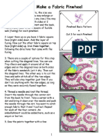 How To Make A Fabric Pinwheel (NXPowerLite)