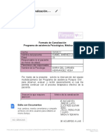 Formato de Canalización