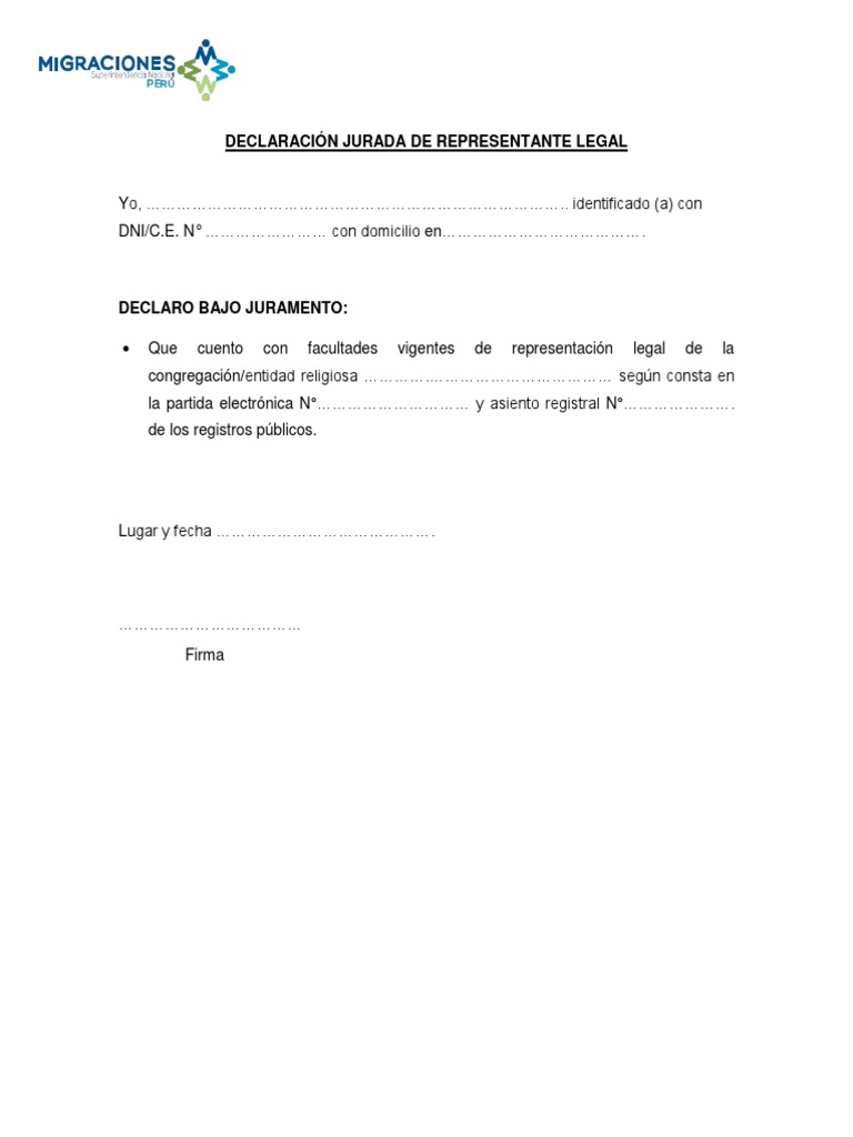 DECLARACIÓN JURADA DE REPRESENTANTE LEGAL.pdf PDF