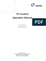 VP Control Operation Manual: 0717D-1206 (En) Original Instructions