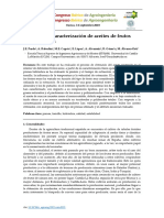 Obtención y Caracterización de Aceites de Frutos Secos Virgenes