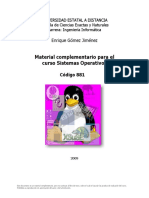 MC0881 Sistemas Operativos - 2009 - Informática
