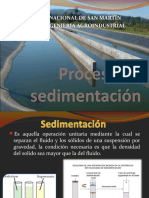 SEDIMENTACION