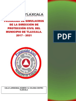 Programa de Simulacros 2017 2021