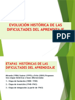 Sesión 2. Historia de Dificultades de Aprendizaje