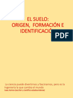 6.0  ORIGEN, FORMACIÓN E IDENTIFICACIÓN DE SUELOS