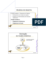 Modelos de desenho estáticos e dinâmicos