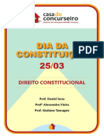 Dia Da Constituicao Direito Constitucional Artigos 1 33