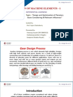 Design of Machine Elements - 1: RV College of Engineering