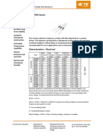 Type ROX Series: Flame-Proof Power Metal Oxide Film Resistors