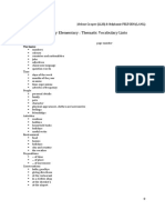 6e Thematic Vocabulary List LLIS Öffnen 4