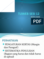 Tuweb Sesi 12