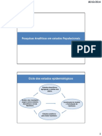 Pesquisa em Saúde - Pesquisa Quanti - Mét Analíticos