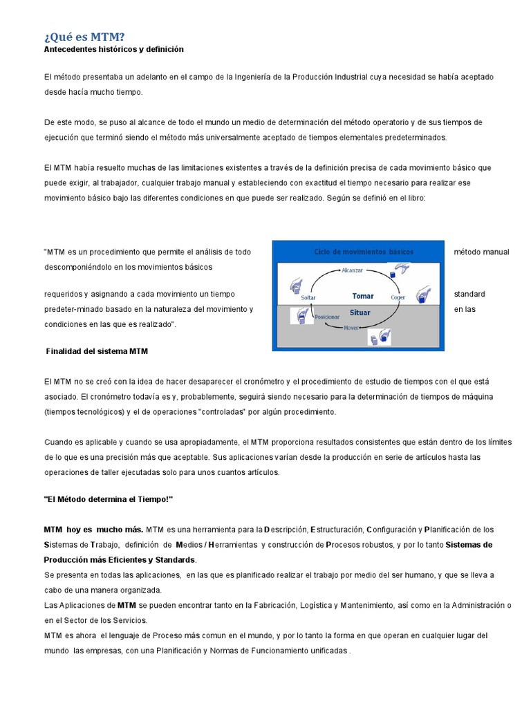 MTM1 | PDF | Diseño | Ingeniería