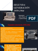 Segunda Generación 1959-1964