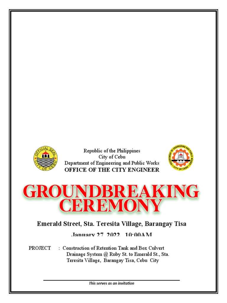 Emerald Street, Sta. Teresita Village, Barangay Tisa January 27, 2022