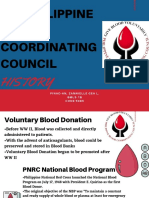 The PHILIPPINE BLOOD COORDINATING COUNCIL (PINAO-AN, ZANNIELLE GEA L.)