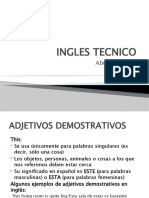 INGLES TECNICO - Clase 4