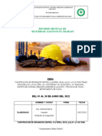 Informe Mensual de Seguridad Separador La Cultura Mayo 2022