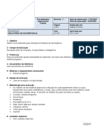 Procedimento para emissão de relatório de discrepância