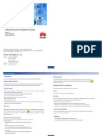 RTN 320 V100R007 OAU 2A Quick Installation Guide: Huawei Technologies Co., LTD