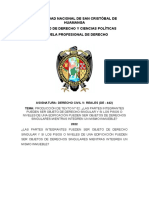 Universidad Nacional de San Cristóbal de Huamanga Facultad de Derecho Y Ciencias Políticas Escuela Profesional de Derecho