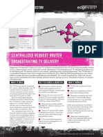 Video Server Request Router TV Director Datasheet Edgeware