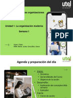 Administración de Las Organizaciones - Semana 1