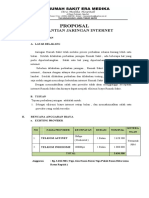 Proposal Pergantian Jaringan