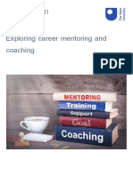 Exploring Career Mentoring and Coaching Printable