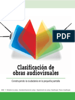 Clasificacion de Obras Audiovisuales