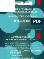 Clase 23 y 24 Mayo-D. Societario Definitiva