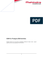 SOW For Postgres DB Activities - v01 - Linux