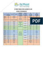 Online Time Table For Classes Vi-Xii 5 May (Thursday)