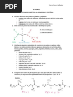 Cuestionario Sobre Tema de Amino Cidos y Prote Nas PDF