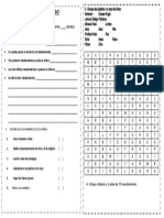 Ficha de Religión 4° Experiencia