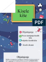 Kisele Kiše Fizika