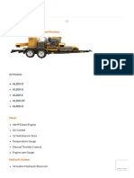 Airlift Model AL400D Diesel Specifications