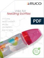 Feeding Bottles: Printing Inks For