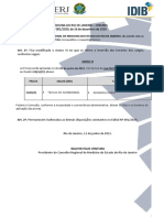 Art. 1º. Fica Modificado o Anexo VI No Que Se Refere A Inversão Dos Horários Dos Cargos