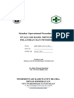 SOP Evaluasi Hasil Mengikuti Peralatan Dan Pendidikan