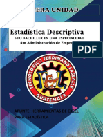 Modulo Estadistica Descriptiva 3era Unidad 2022