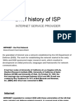 Brief History of ISP