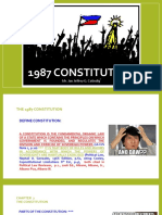 1987 Constitution: Mr. Jan Jeffrey G. Catindig