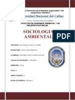 Informe N°1 - Sociología Ambiental
