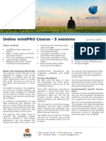 Online windPRO course USD