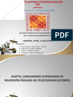 OSIPTEL, FITEL y las OTTs: regulación de las telecomunicaciones en el Perú