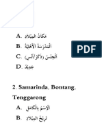 Soal Uas Bahasa Arab Kelas X Tahun 2020 Sem 1