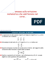 Premessa Matematica